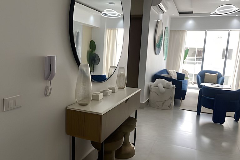 2 habitaciones espléndido apartamento Vista al Mar