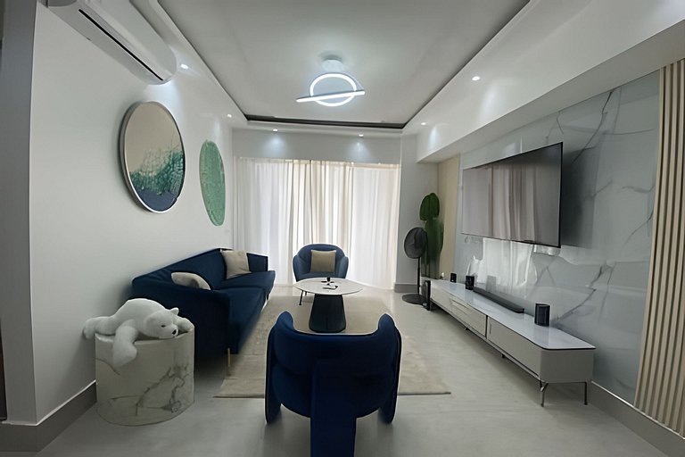 2 habitaciones espléndido apartamento Vista al Mar