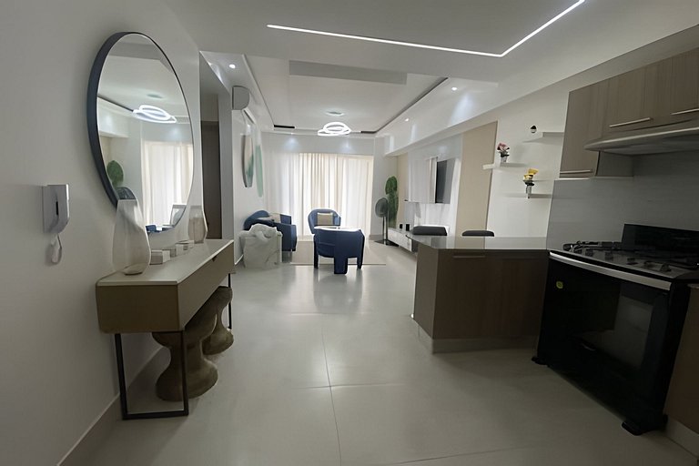 2 habitaciones espléndido apartamento Vista al Mar