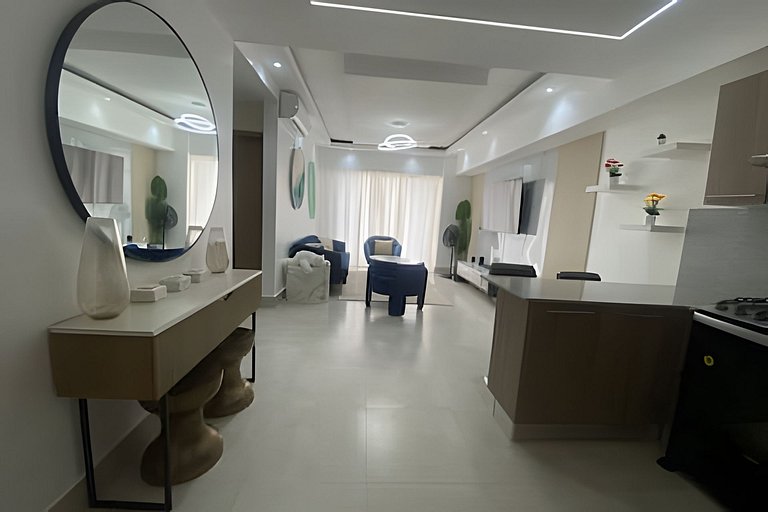 2 habitaciones espléndido apartamento Vista al Mar