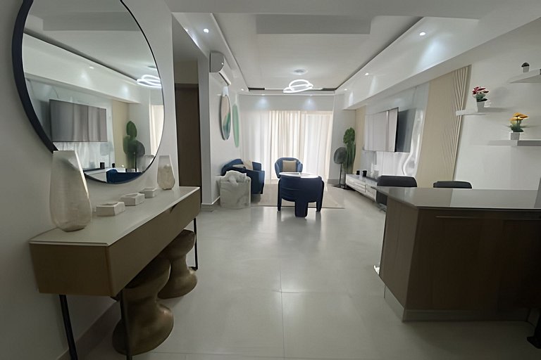 2 habitaciones espléndido apartamento Vista al Mar
