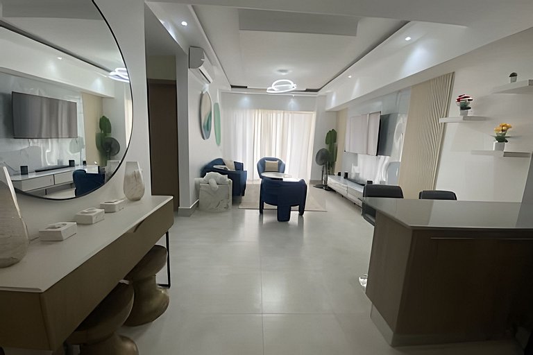 2 habitaciones espléndido apartamento Vista al Mar