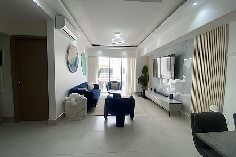 2 habitaciones espléndido apartamento Vista al Mar