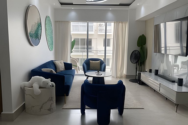 2 habitaciones espléndido apartamento Vista al Mar