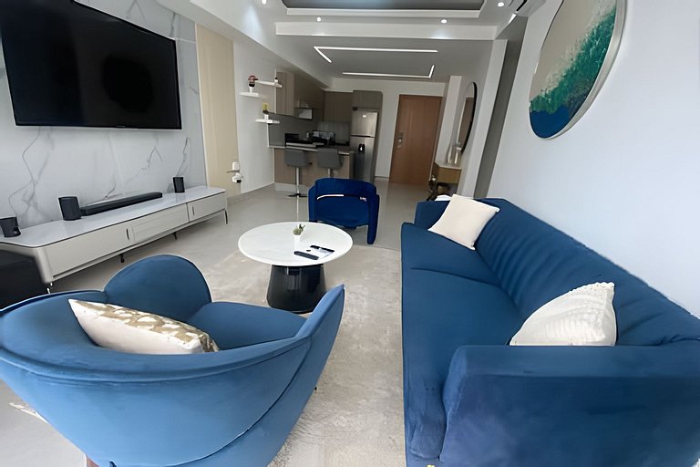 2 habitaciones espléndido apartamento Vista al Mar