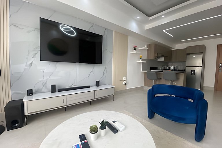 2 habitaciones espléndido apartamento Vista al Mar