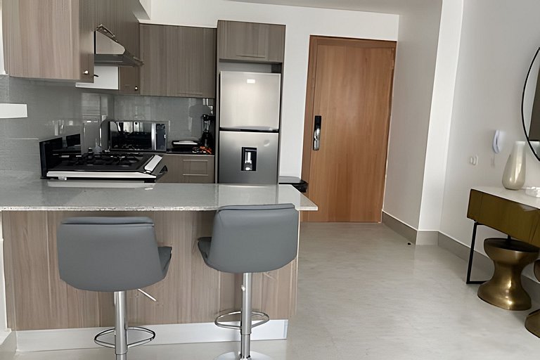 2 habitaciones espléndido apartamento Vista al Mar