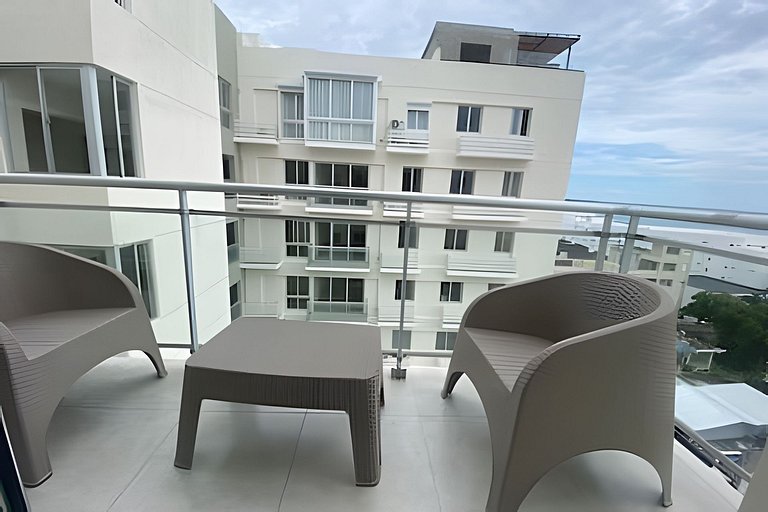 2 habitaciones espléndido apartamento Vista al Mar