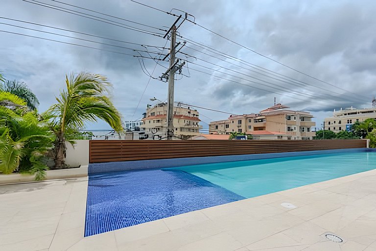2 habitaciones espléndido apartamento Vista al Mar