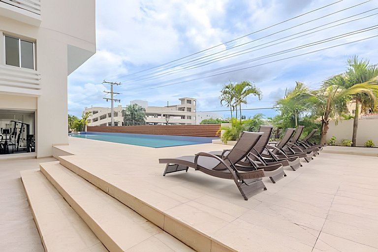 2 habitaciones espléndido apartamento Vista al Mar