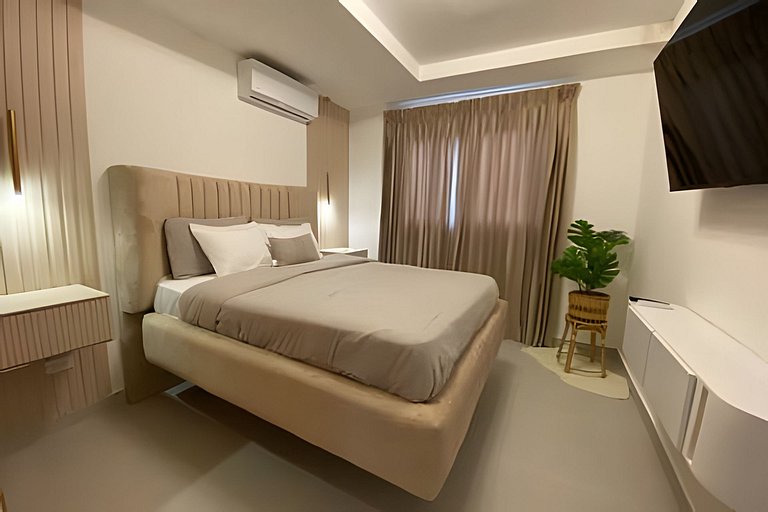 Centre-ville moderne et luxueux