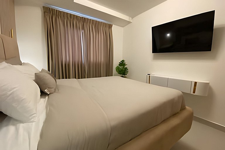 Centre-ville moderne et luxueux