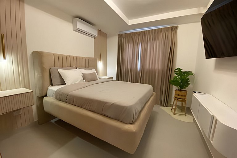 Centre-ville moderne et luxueux