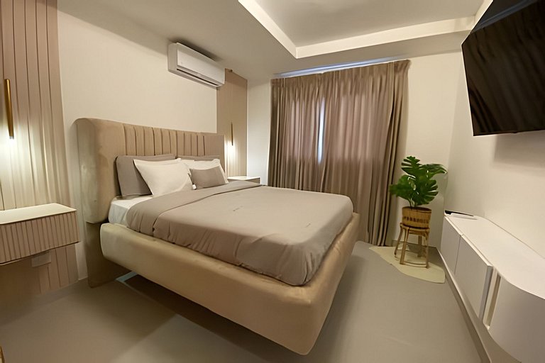 Centre-ville moderne et luxueux