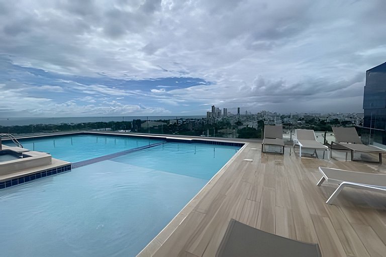 Centre-ville moderne et luxueux