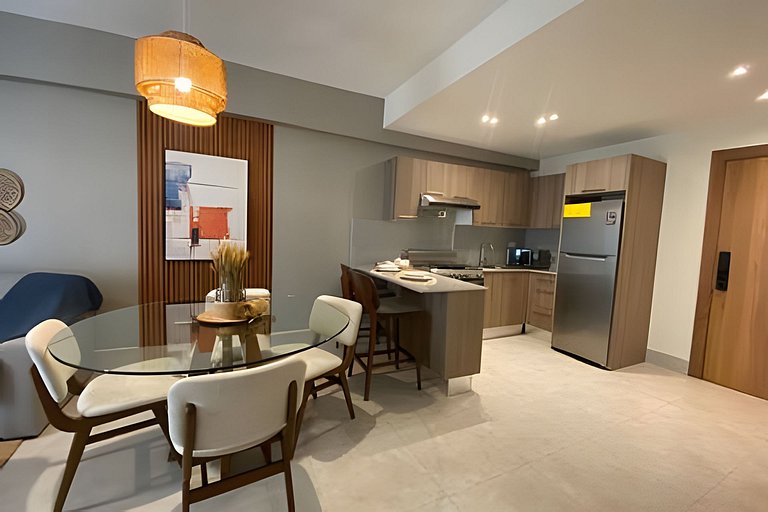 Apartamento cerca de la  playa 2 habitaciones