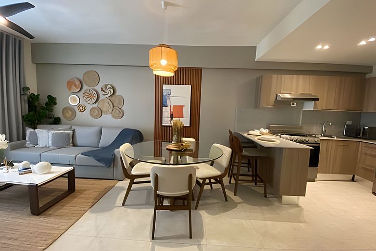 Apartamento cerca de la  playa 2 habitaciones
