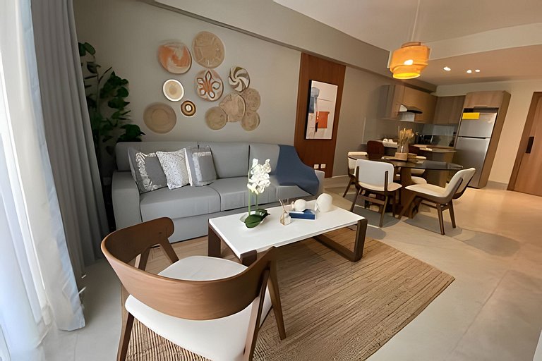 Apartamento cerca de la  playa 2 habitaciones