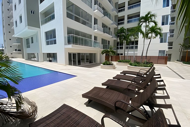 Apartamento en playa Boca chica