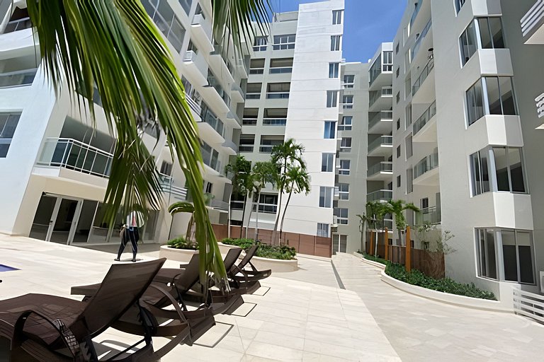 Apartamento en playa Boca chica