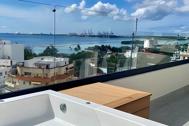 Penhouse 3 habitaciones jacuzzi cerca de la playa