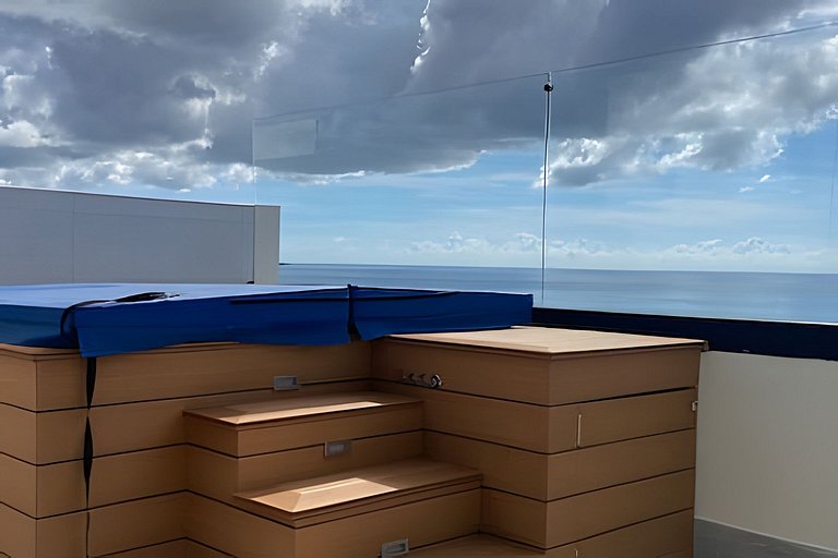 Penhouse 3 habitaciones jacuzzi cerca de la playa