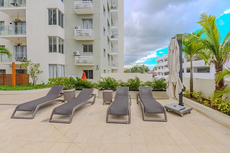 Playa, Caribe 2 Habitaciones